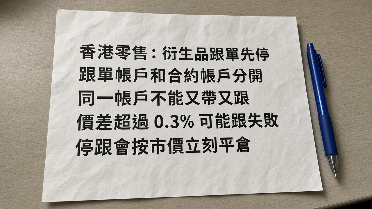 FameEX跟單交易怎麼用？運作方式與風險說明